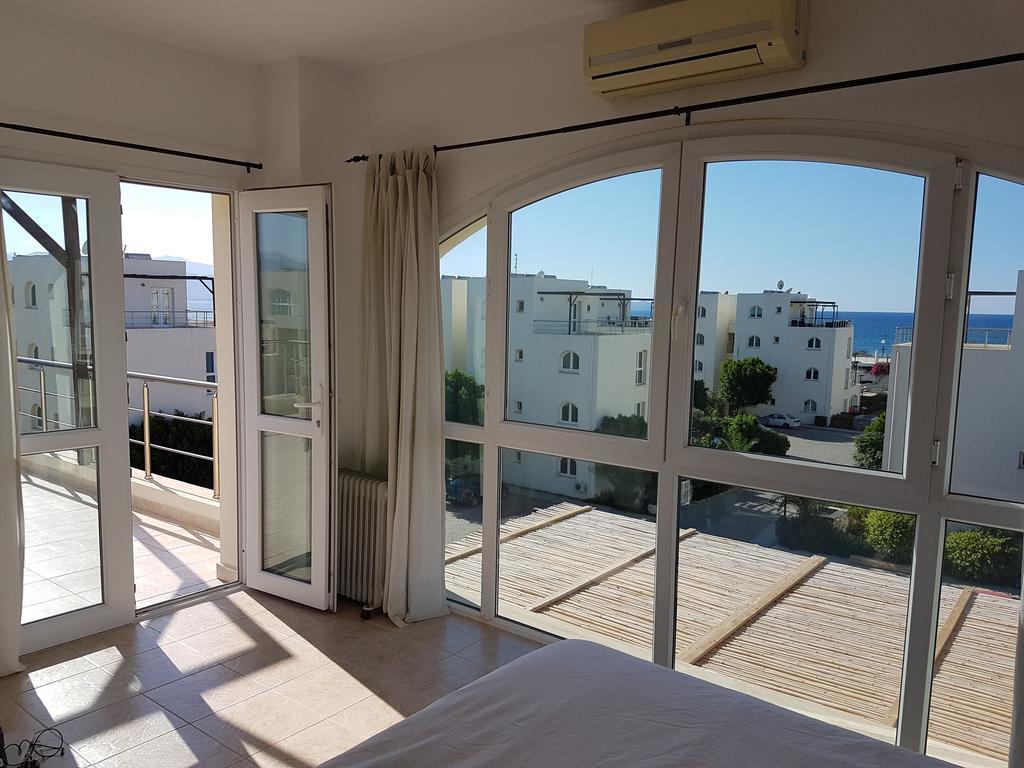 Aphrodite Beachfront Penthouse Apartment Ghaziveran Eksteriør bilde